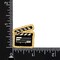Movie Clapper Board, Director's Slate, Sounds Marker, Cinema, Embroidered, Iron-on Patch